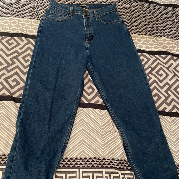 Fashion Nova I Got It From My Mama Jeans - Dark Denim. Fashion Nova size 7 - Picture 9 of 10